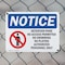 Signmission Detention Pond No Access Permitted OSHA Notice Sign, Plastic, 10in W x 7in L, 2PK OS-2PACK-NS-P-710-L-10979 - alternate 4